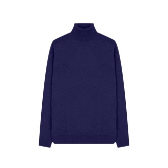 Maglioncino a Collo Alto Berg Blu