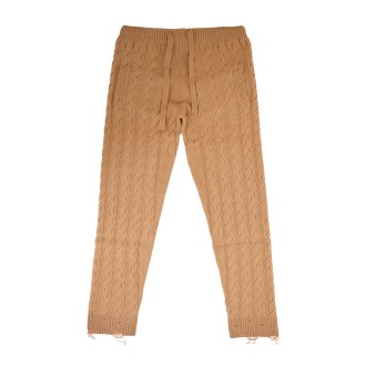 Pantalone Broken Braid Cammello