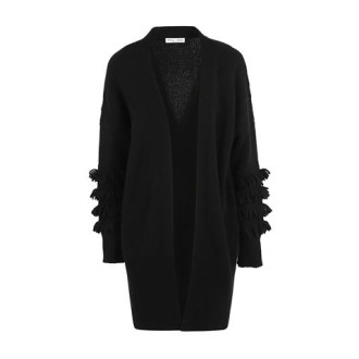 CARDIGAN LUNGO FRANGE