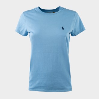 T-Shirt Azzurro Polvere