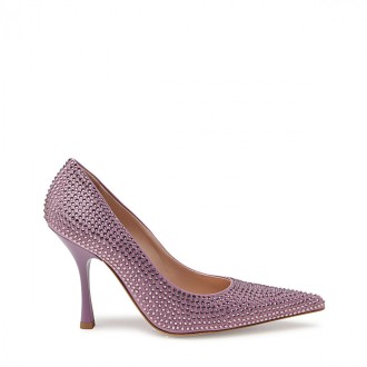 Leonie Hanne X Liu Jo - Violet Court Shoes With Gemstones