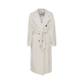 Max Mara - White Wool Coat.