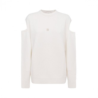 Givenchy - Beige Viscose Wool Blend Jumper