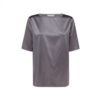 Fabiana Filippi - Grey Silk T-shirt
