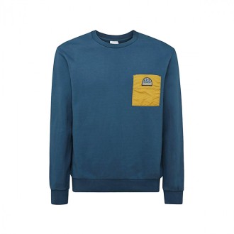 Sundek - Blue Cotton Sweatshirt