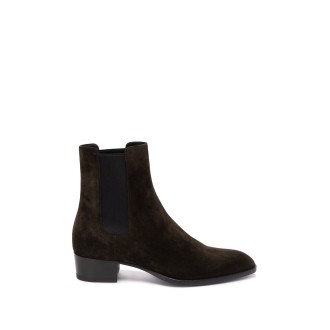 Saint Laurent `Wyatt` Chelsea Boots
