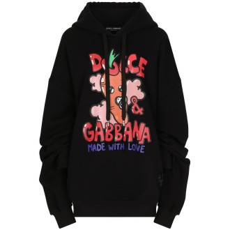 Dolce & Gabbana `Runway` Hooded Sweater