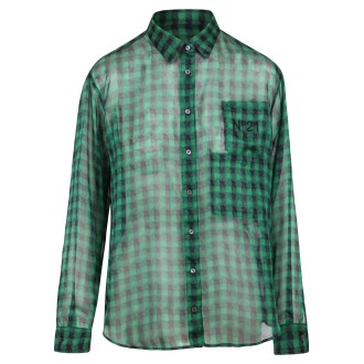 N.21 Semi-Trasparent Silk Shirt 42