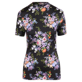 Paco Rabanne Floral Print T-Shirt 42