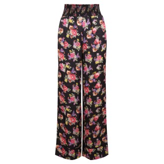 Alice Olivia Floral Pattern Wide Leg Trousers M