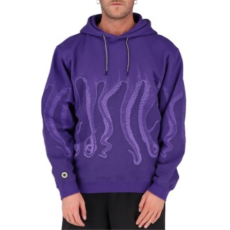 Octopus Felpe Con Cappuccio Uomo Purple