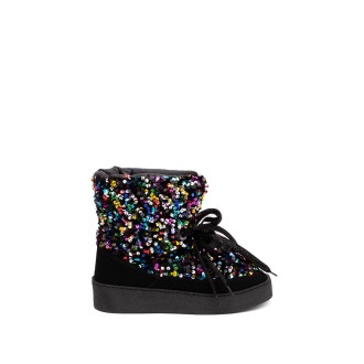Khrisjoy `Pailettes` Puff Boots
