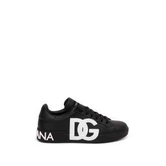 Dolce & Gabbana `Portofino` Sneaker With `Dg` Logo
