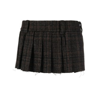 Miu Miu Tartan Skirt