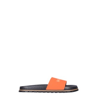 marc jacobs slide sandal with logo