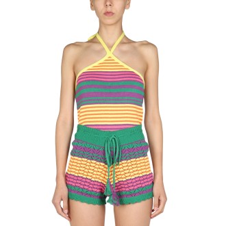 gallo 1927 striped pattern top