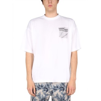 z zegna logo print t-shirt