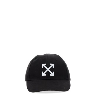 off-white baseball cap