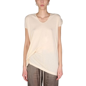 rick owens draped t-shirt