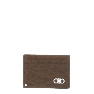 salvatore ferragamo gancini credit card holder