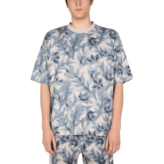 z zegna floral pattern t-shirt