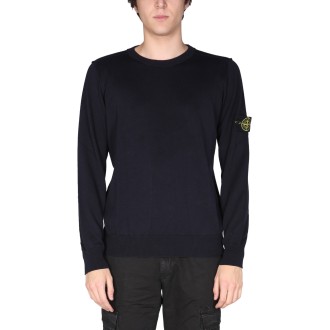 stone island crew neck sweater