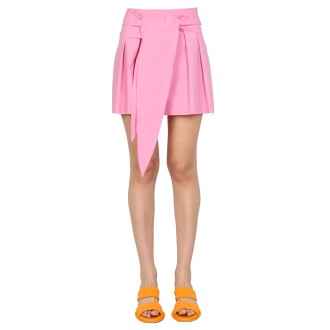 boutique moschino belted waist shorts