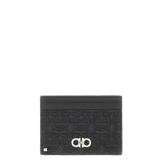 salvatore ferragamo gancini credit card holder