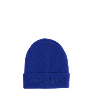 alexander mcqueen hat with logo