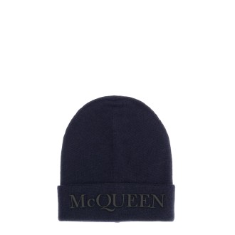alexander mcqueen hat with logo
