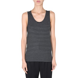 saint laurent round neck tank top