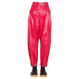 bottega veneta leather pants