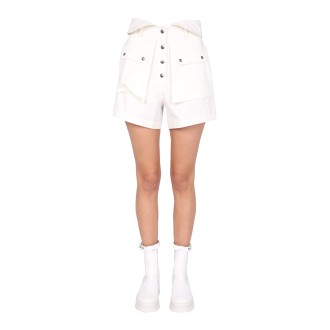philosophy di lorenzo serafini high waist bermuda