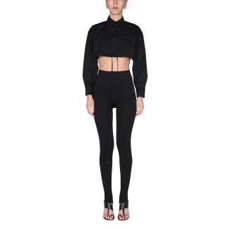 andreadamo cropped shirt
