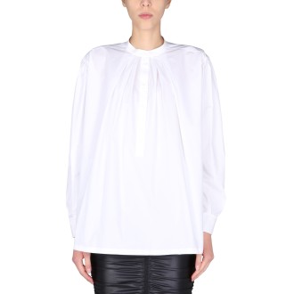 alberta ferretti shirt with korean collar