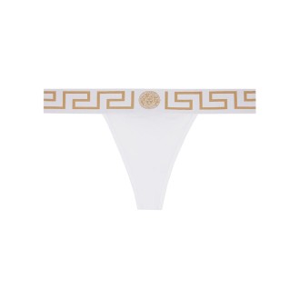 versace thong with greek