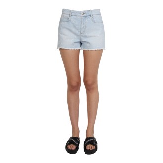 stella mccartney denim shorts