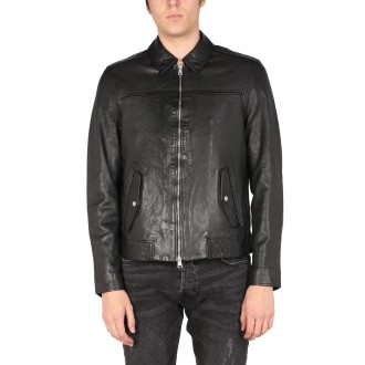 allsaints leather jacket
