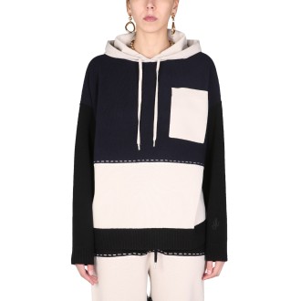 jw anderson colorblock sweatshirt