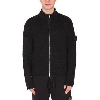 stone island shadow project knit jacket