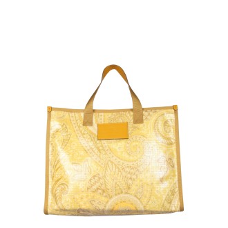 etro shopper bag with paisley pattern