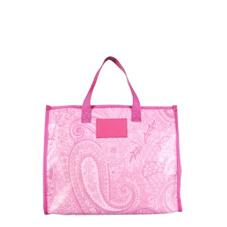etro paisley pattern shopper bag 