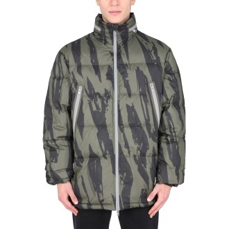 kenzo quilted down printed jacket 