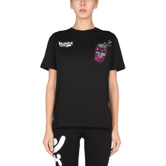 disclaimer t-shirt with crystal logo