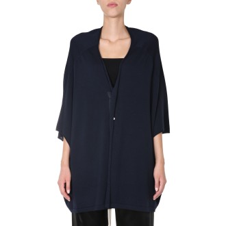 rick owens oversize fit cardigan