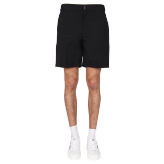 givenchy logo bar bermuda shorts 