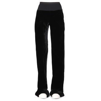 rick owens velvet pants