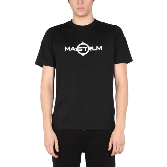 ma.strum logo print t-shirt