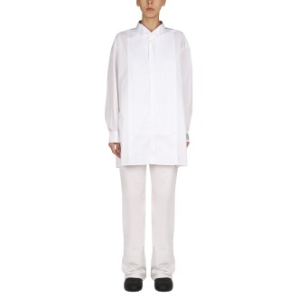 raf simons logo patch shirt 