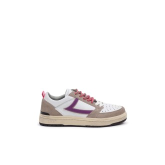 Htc Los Angeles Sneakers Basse Donna Beige/whit